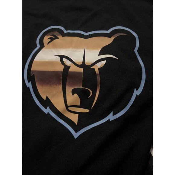 Medium NIKE MEMPHIS GRIZZLIES CITY EDITION LS SHOOTING Shirt BLACK DN8499-010 - Picture 6 of 10